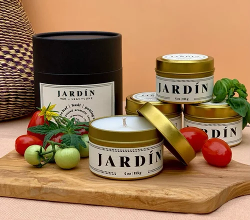 Jardin Candle Travel Tin | Oeste x Leaf and June — Leaf and June